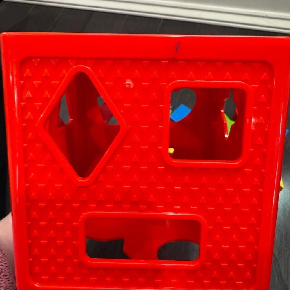 Colorful Shape Sorting Cube for Kids Infants Toddlers